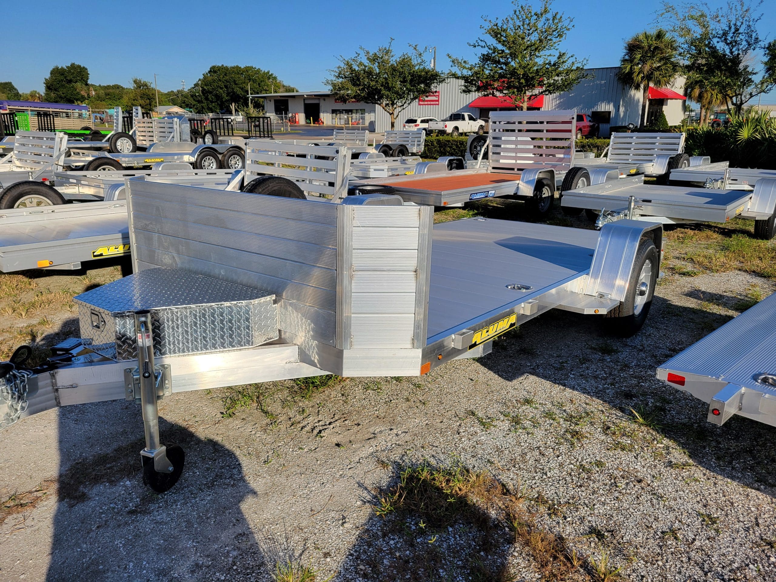2026 Aluma 6.83 x 14 8214 Single Axle Heavy Stock No: ALU 306458