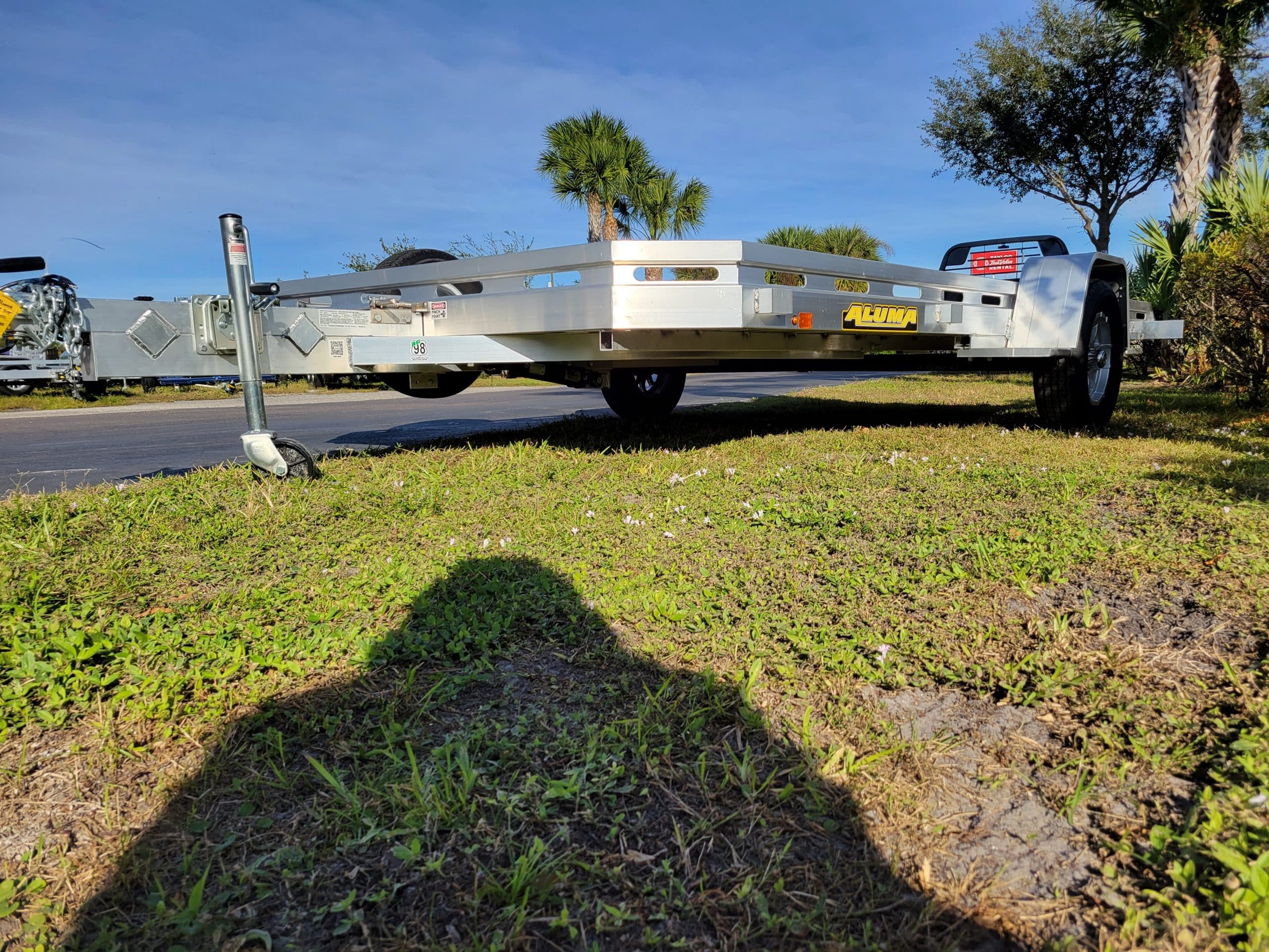 2026 Aluma 6.5 x 14 78×14 Tilt Trailer Stock No: ALU 307300