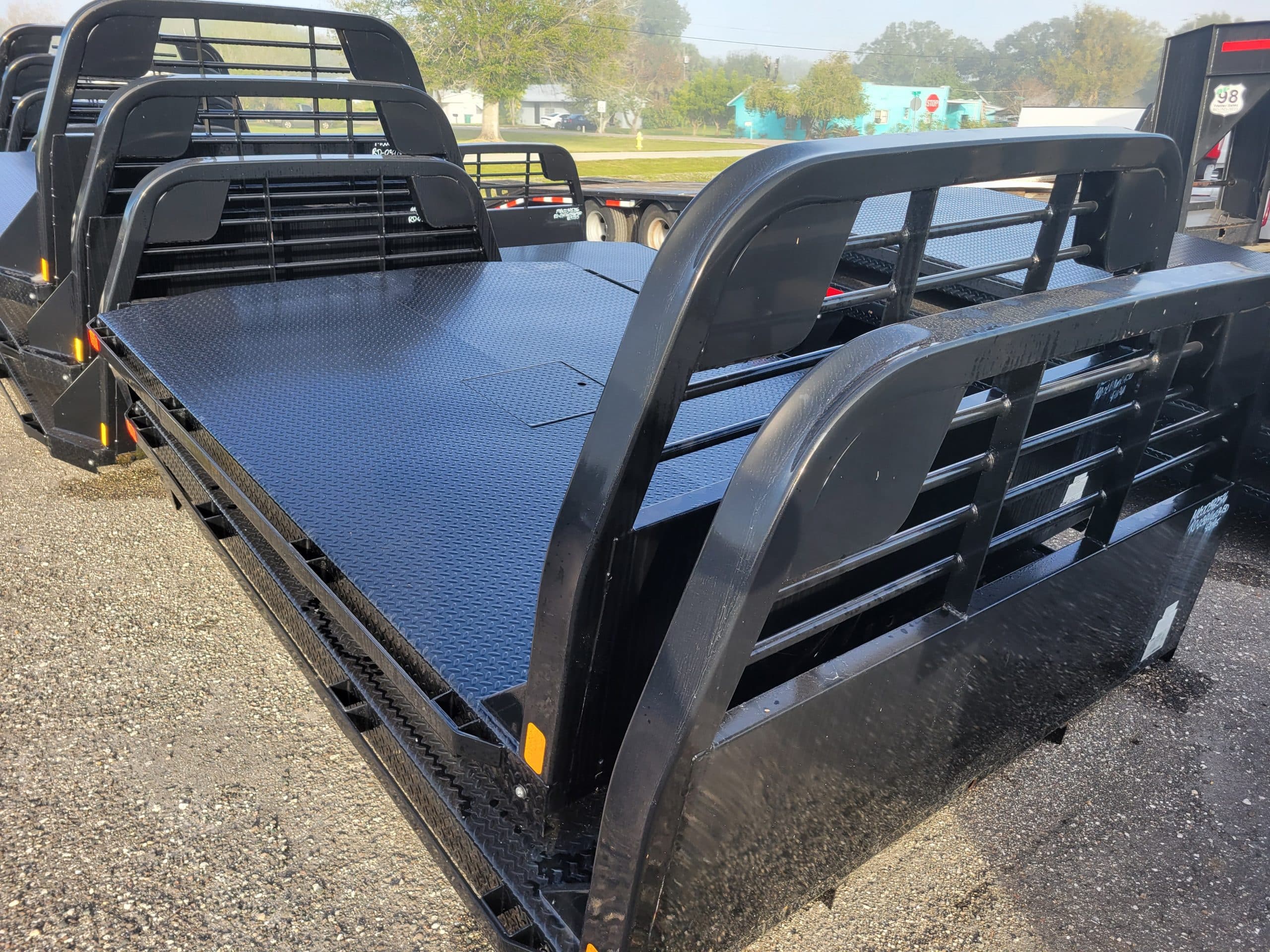 2024 CM Truck Bed 9’4″/84/60/34SD RD Flatbed with GN Ball Stock No: MB00392577, MB00392576
