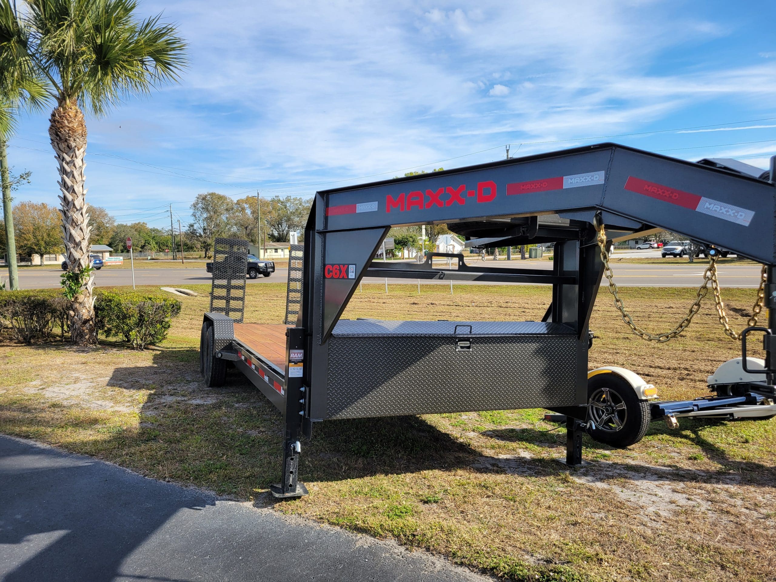 2026 Maxx-D 6.91 x 24 14k Channel GN Carhauler Stock No: MX 134747