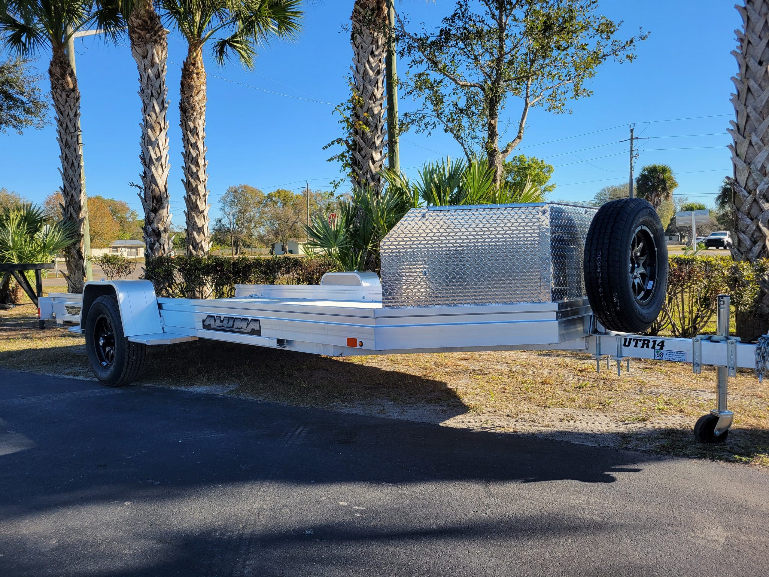 2026 Aluma 6.5 x 14 UTR14 UTV TRAILER Stock No: ALU 305997, 305998