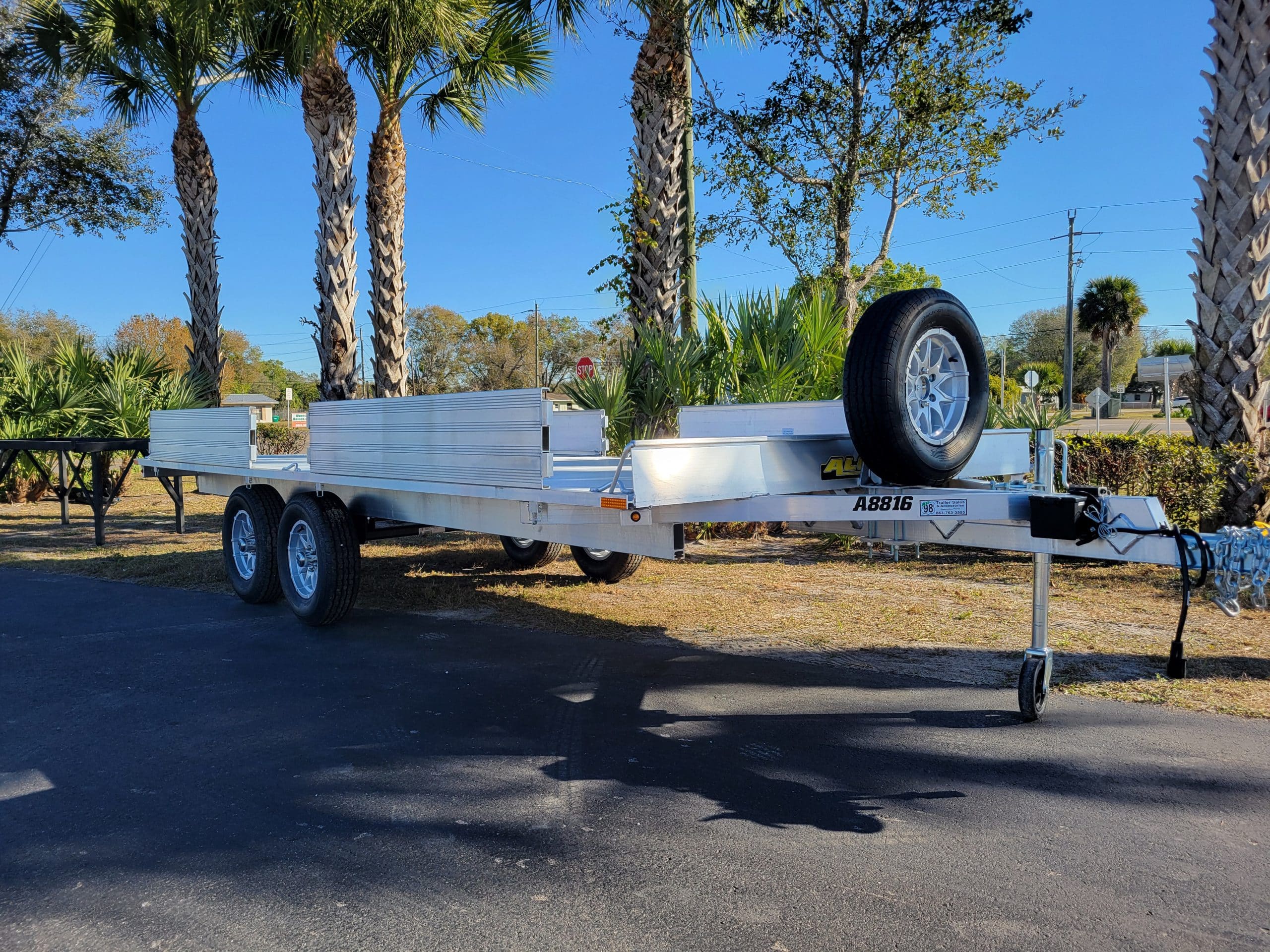 2026 Aluma 7.4 x 16 A8816 ATV TRAILER Stock No: ALU 309633