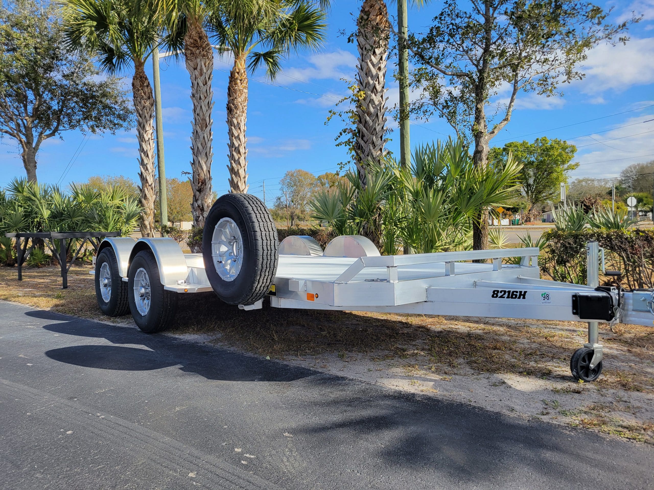 2027 Aluma 6.8 x 16 8216H HEAVY DUTY TRAILER Stock No: ALU 311129