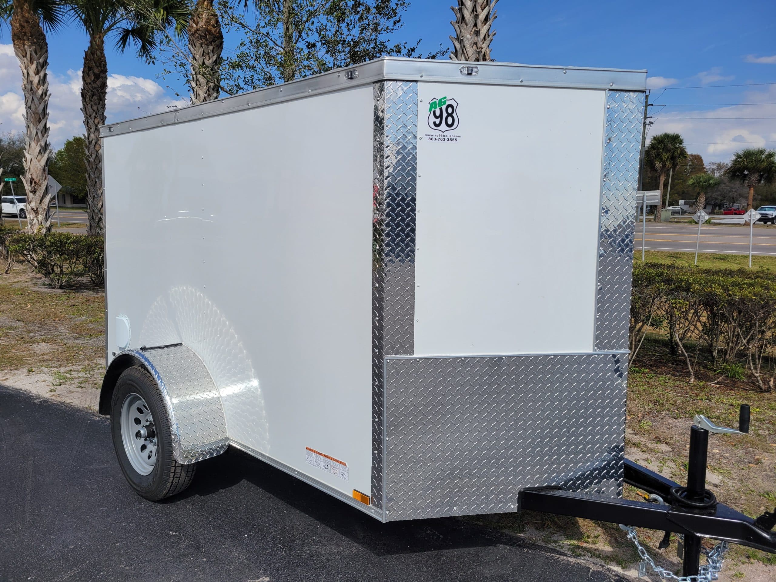 2027 5 x 8 Anvil Enclosed Cargo Stock No: AV 042594