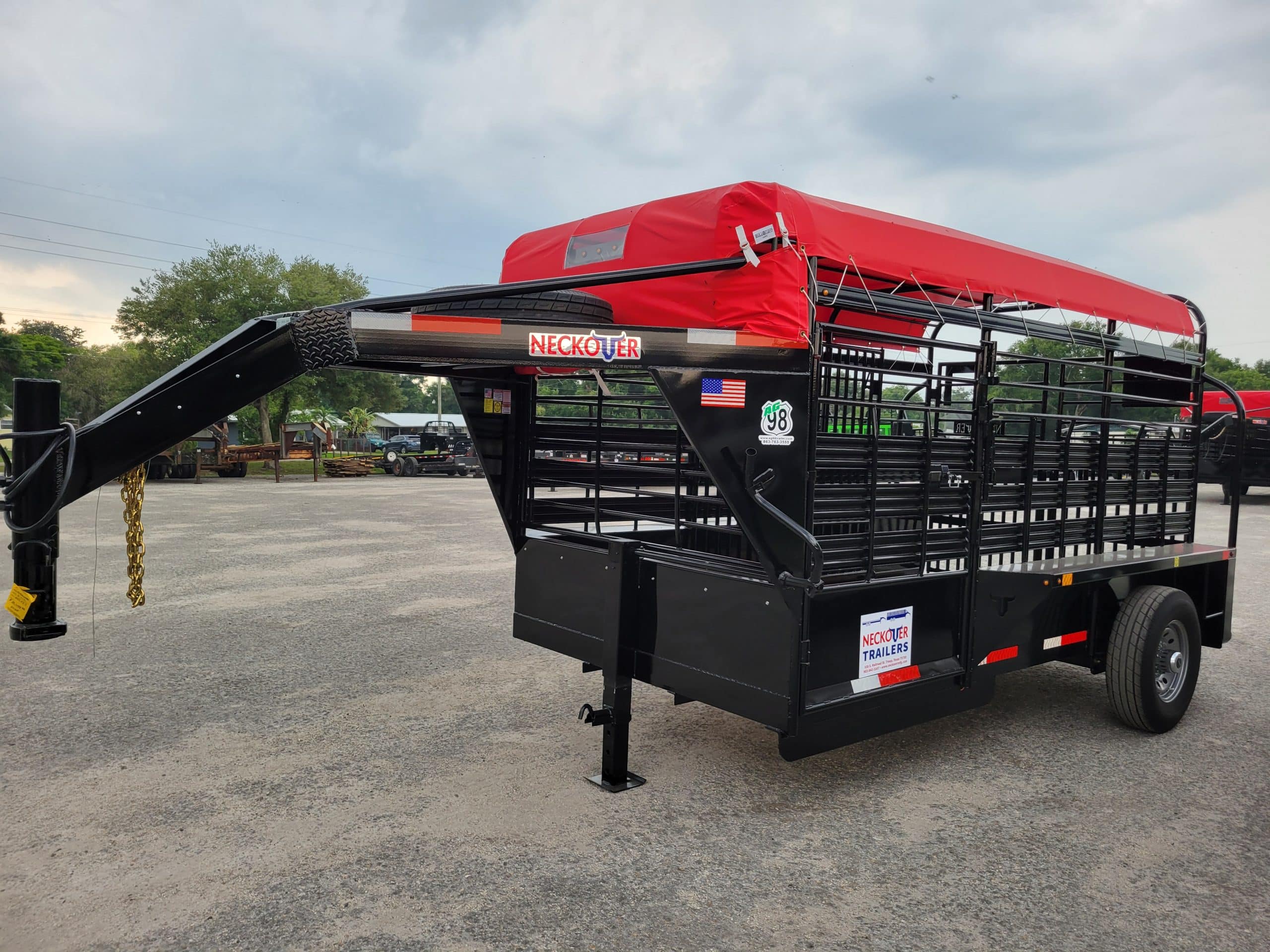 2027 Neckover 6 x 12 GN Livestock Trailer Stock No: LS 263093