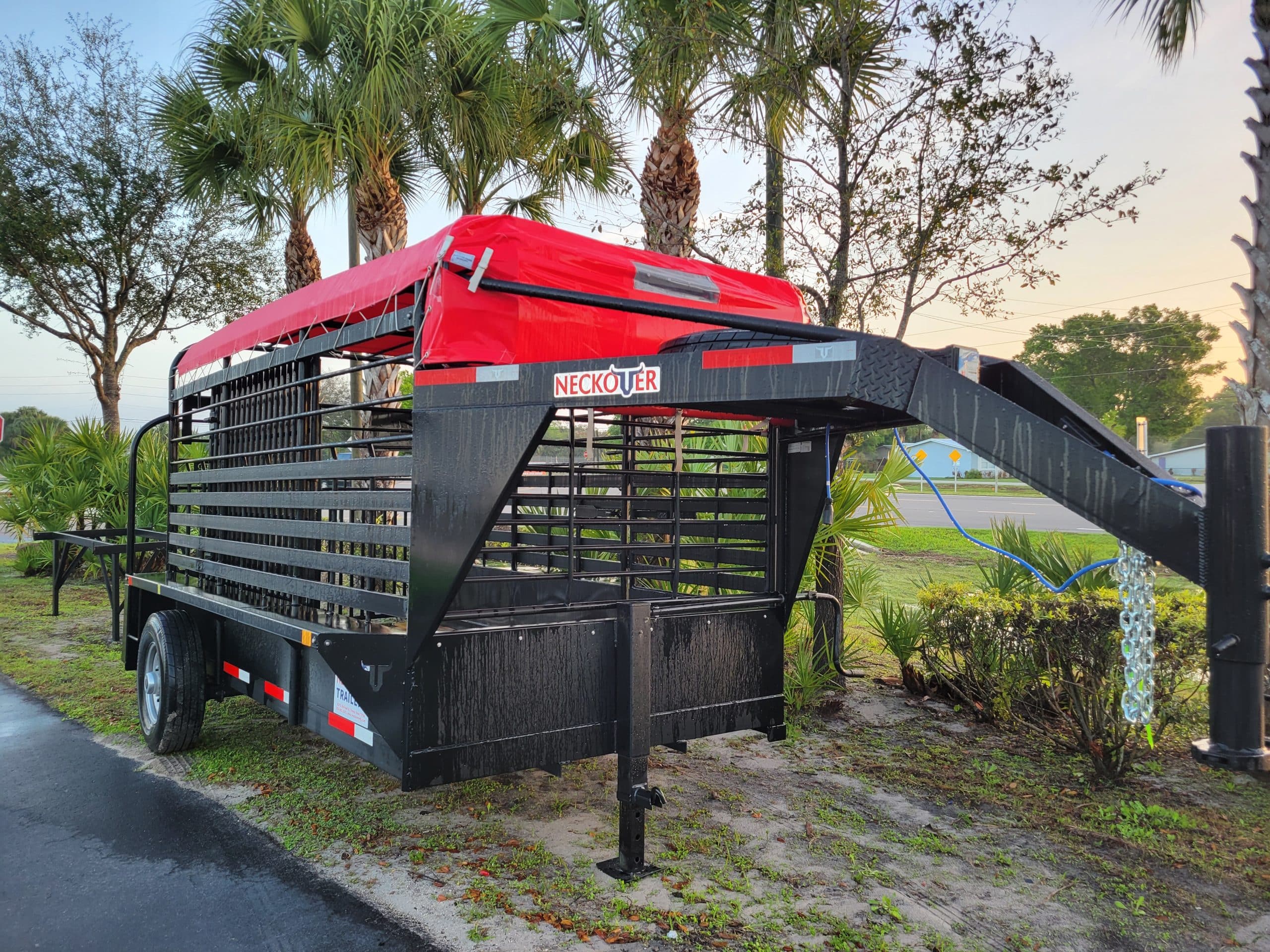 2027 Neckover 6 x 12 GN Stock Trailer Stock No: LS 263092, LS 263093