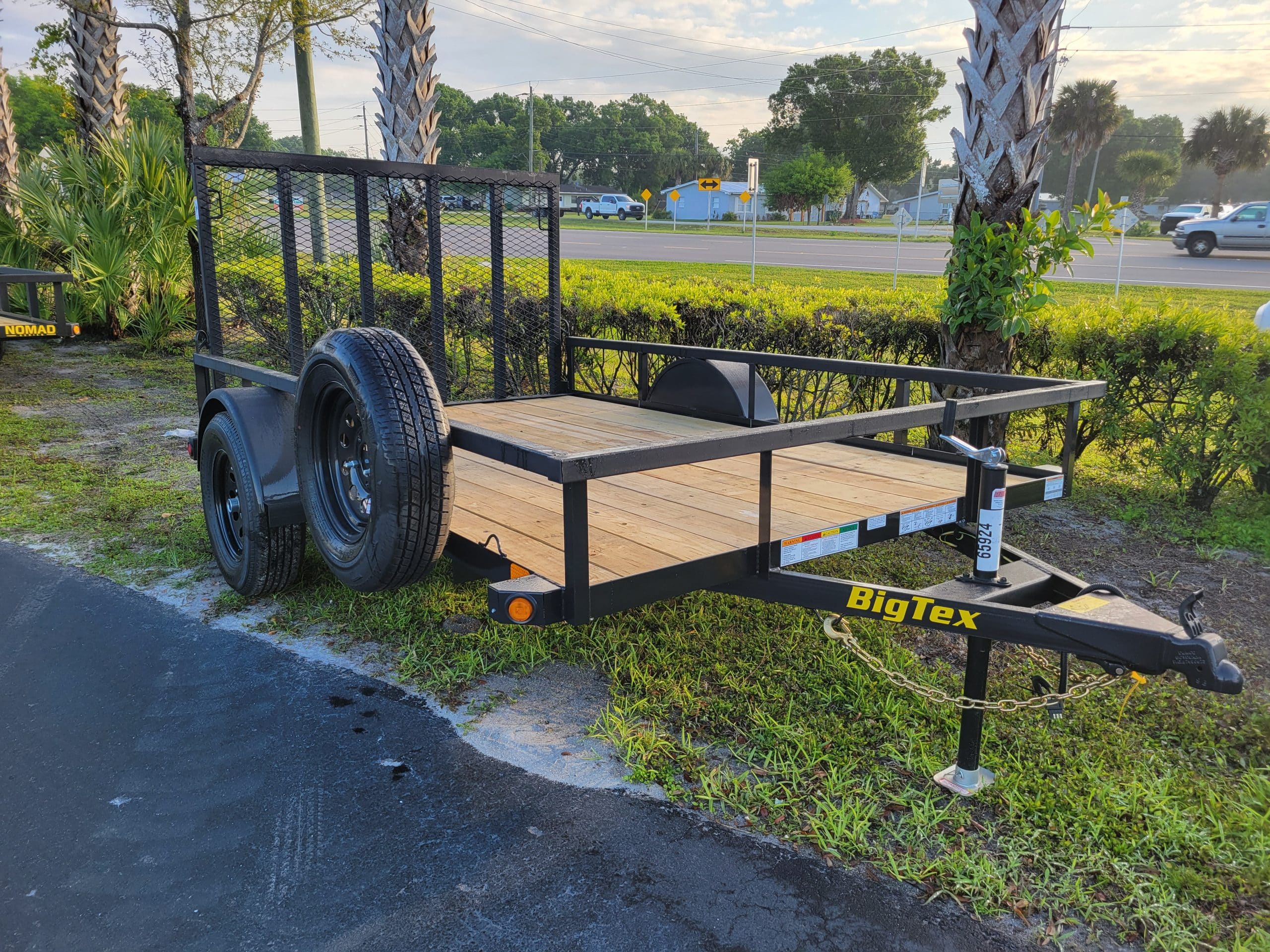 2027 Big Tex 6.5 x 10 Utility Trailer Stock No: BT 465924