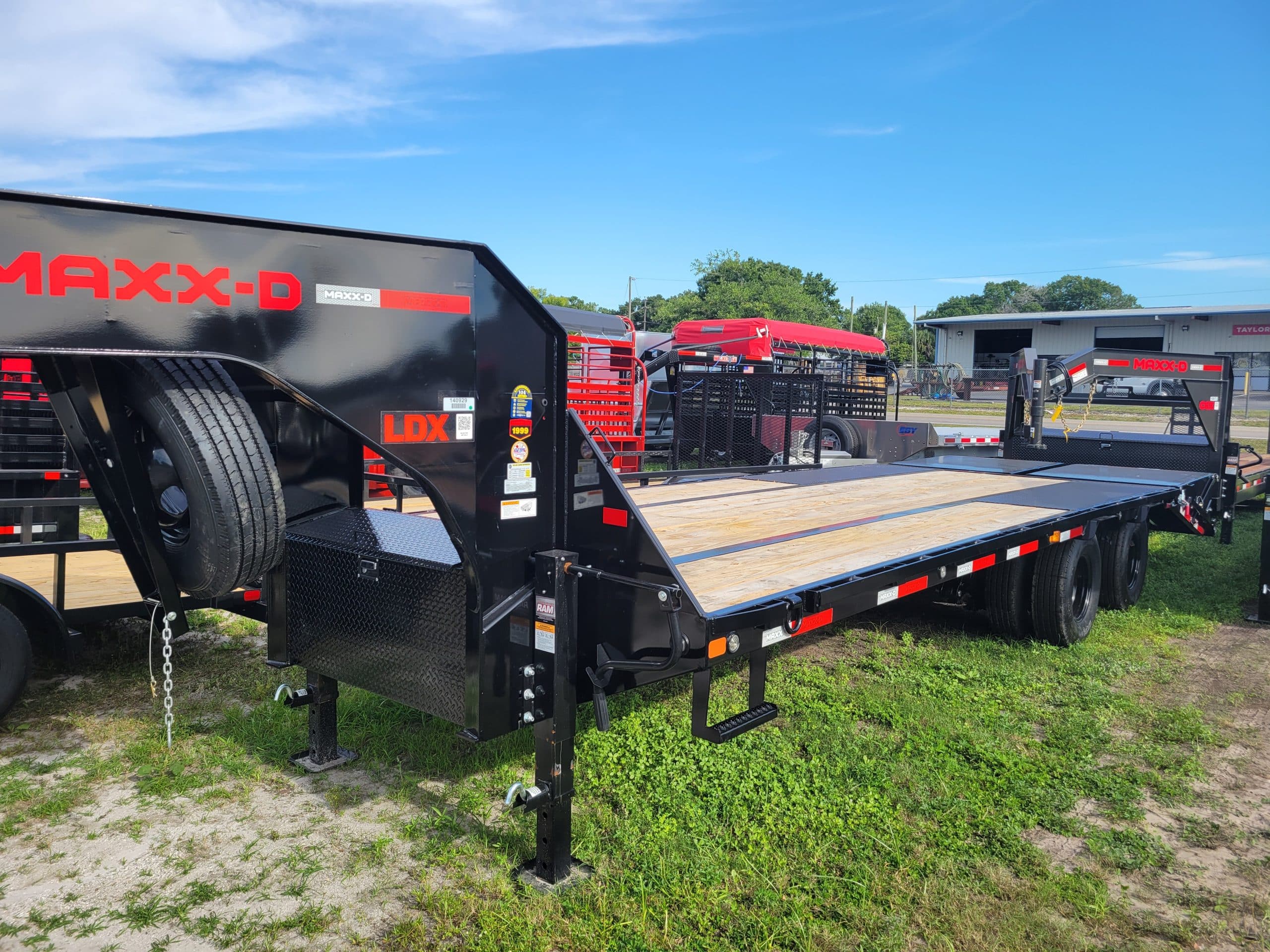 2026 Maxx-D 8.5 x 25 Low-Pro Tandem Dual Flatbed Stock No: MX 140929