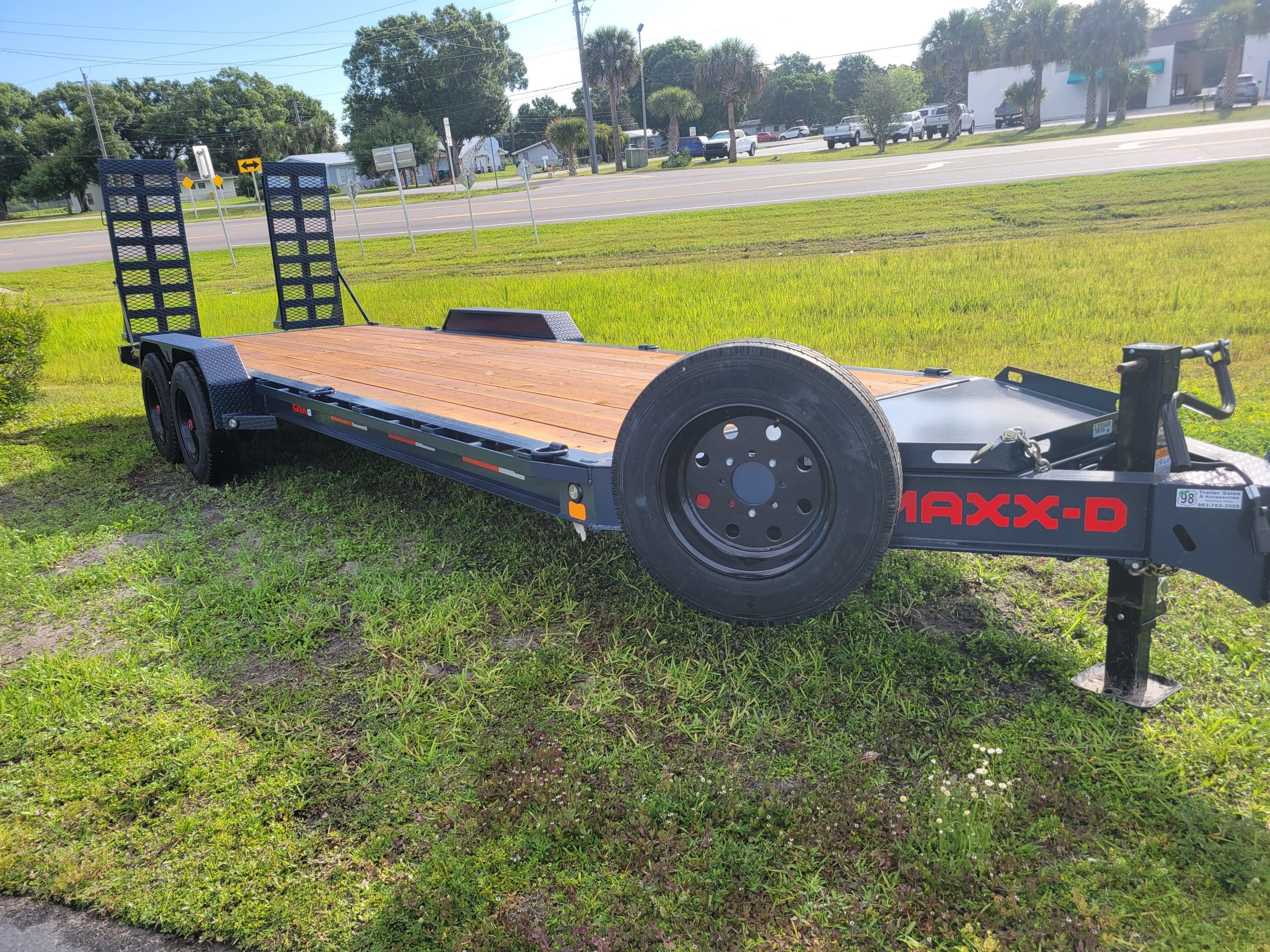 2026 Maxx-D 6.9 x 24 I-BEAM CARHAULER Stock No: MX 135568, MX 135569