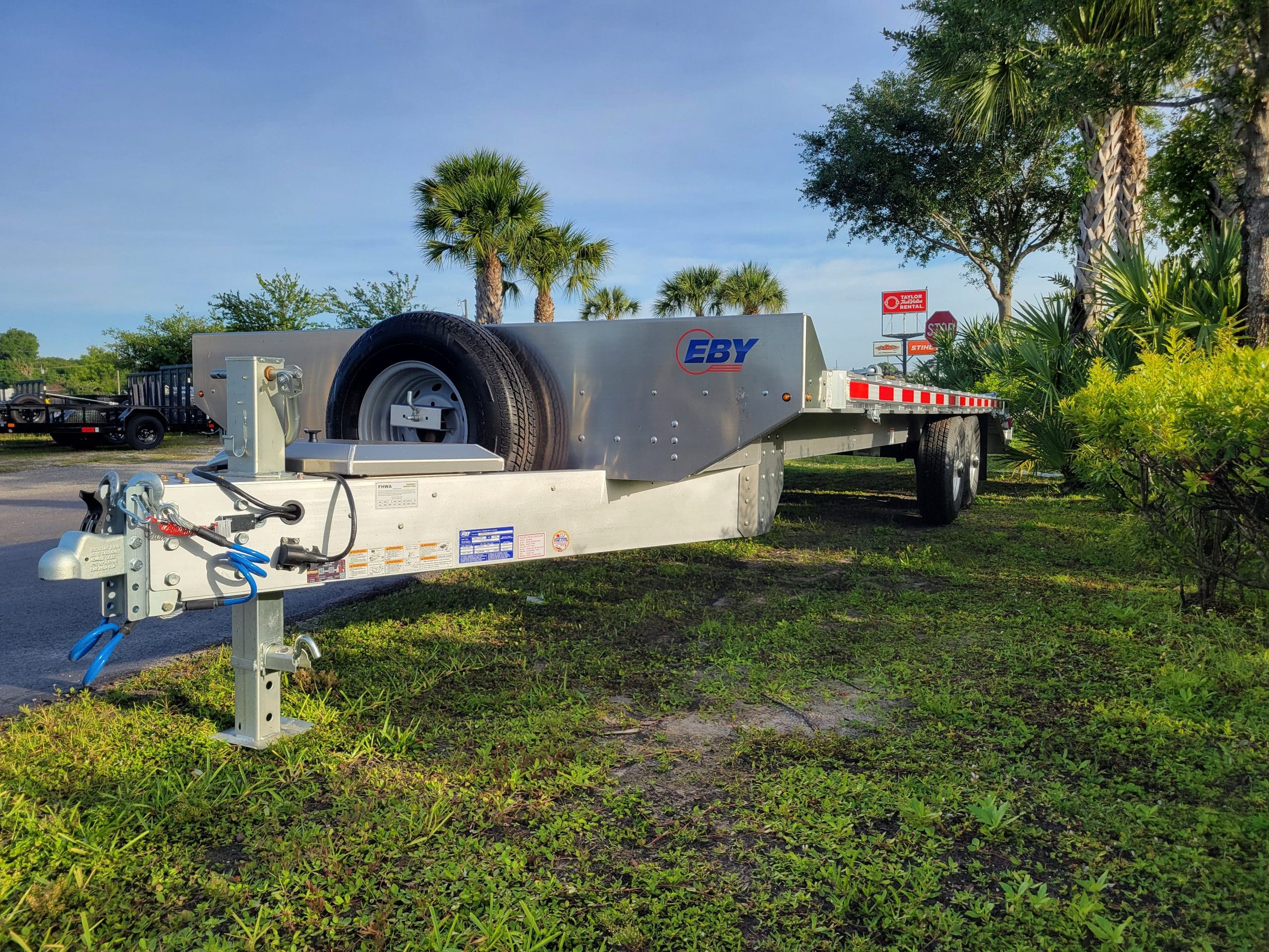 2026 EBY DO14K Equipment Trailer 8.50 x 24.5  Stock No: EBY 026476